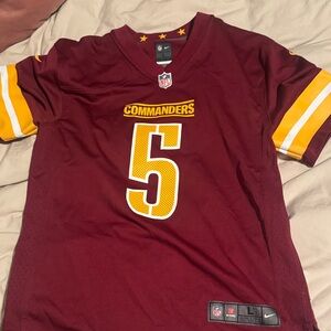 Nike Jayden Daniel’s youth large  Commanders Jersey